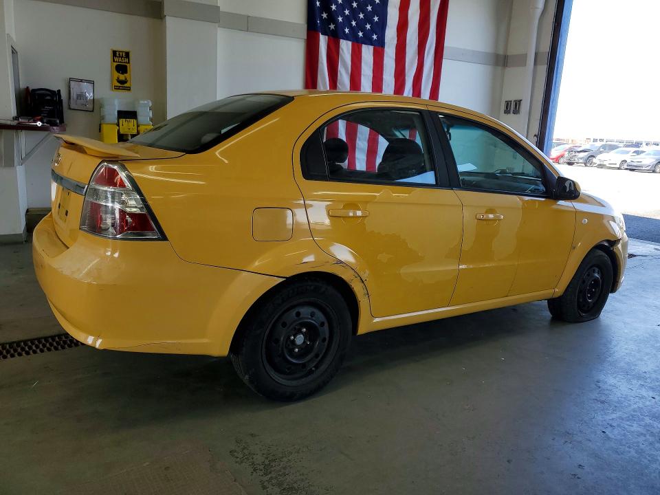 2008 Chevrolet Aveo 4d Ls მანქანა იყიდება აუქციონზე, vin: KL1TD56658B043072, აუქციონის ნომერი: 60130696