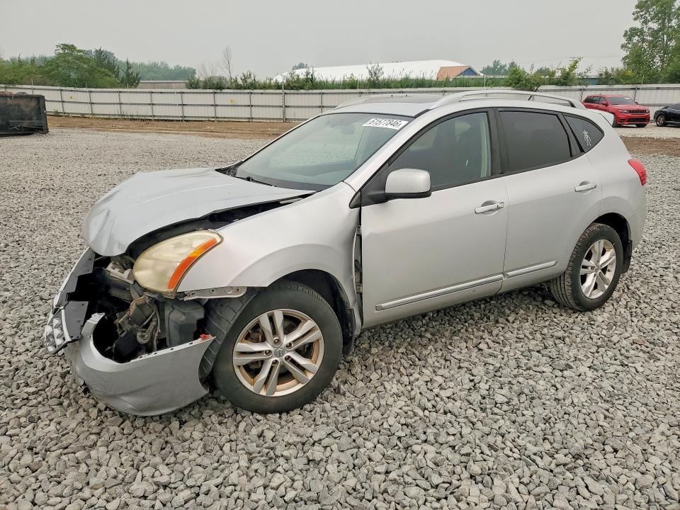 61577846 :رقم المزاد ، JN8AS5MT4CW251755 vin ، 2012 Nissan Rogue مزاد بيع