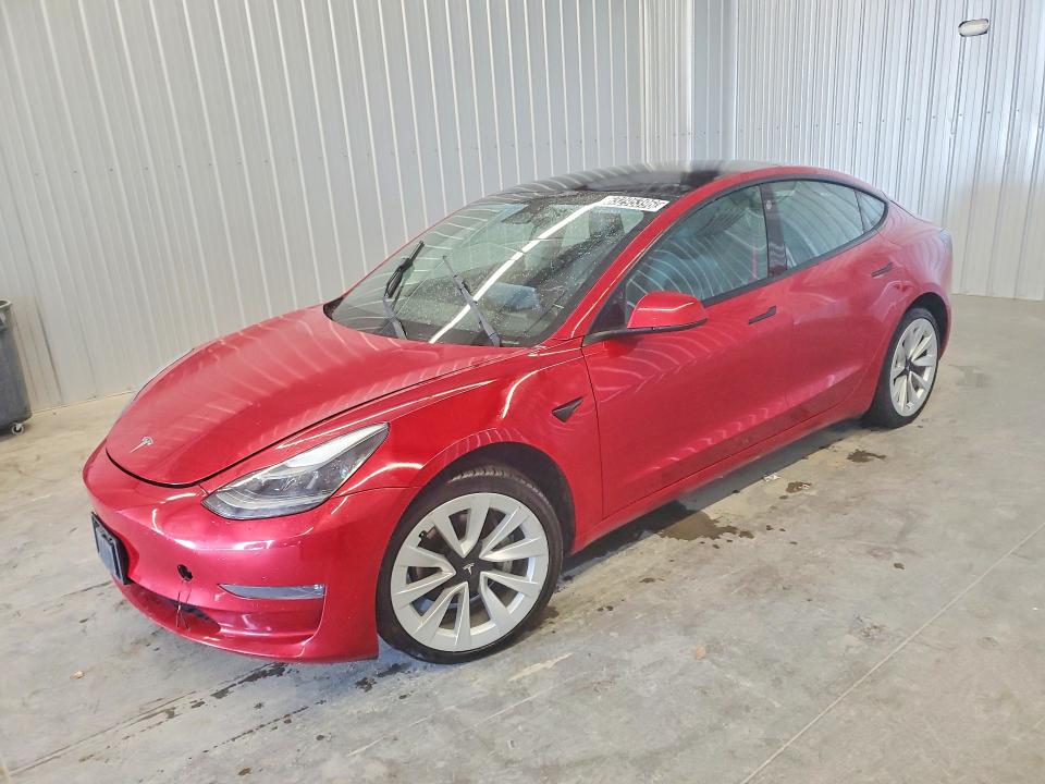 Продажа на аукционе авто 2022 Tesla Model 3, vin: 5YJ3E1EB9NF305049, номер лота: 63295396