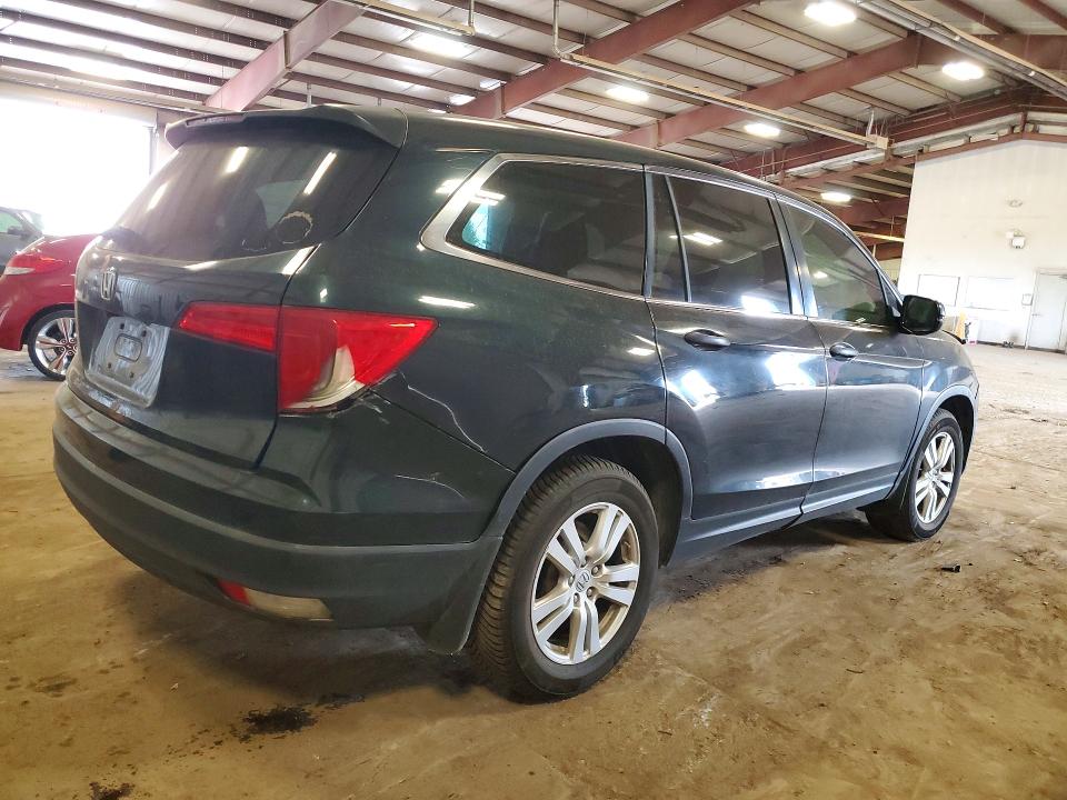 61859326 :رقم المزاد ، 5FNYF5H19GB007214 vin ، 2016 Honda Pilot مزاد بيع