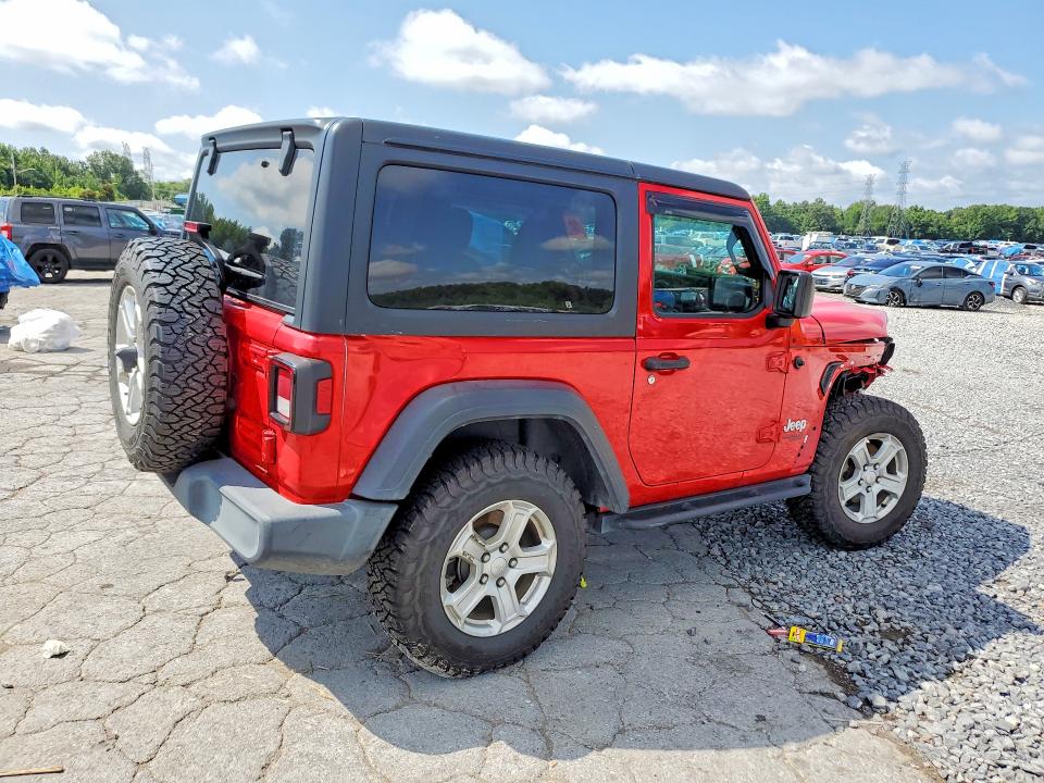 Aukcja sprzedaży 2020 Jeep Wrangler, vin: 1C4GJXAG4LW186286, numer aukcji: 60977376