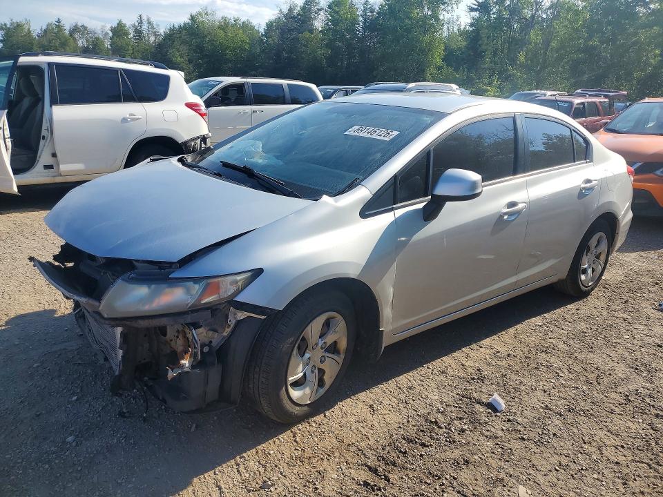 59146126 :رقم المزاد ، 2HGFB2F47DH017181 vin ، 2013 Honda Civic مزاد بيع