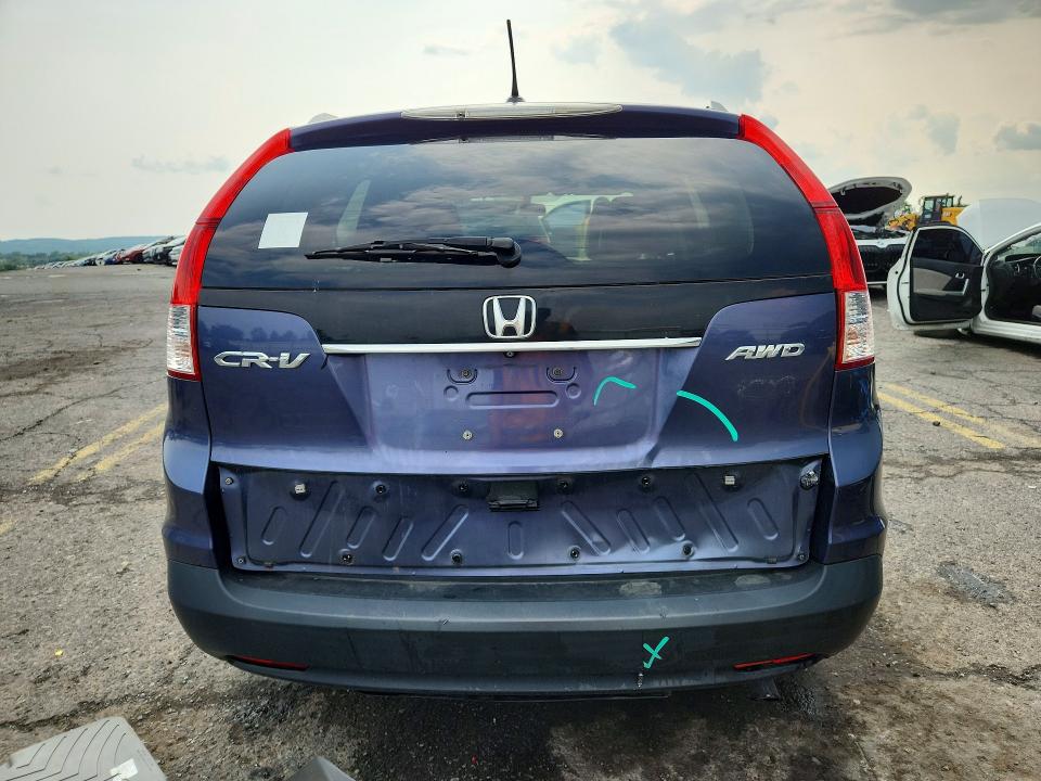 Продаж на аукціоні авто 2013 Honda Cr-v, vin: 5J6RM4H76DL057001, номер лоту: 62793096