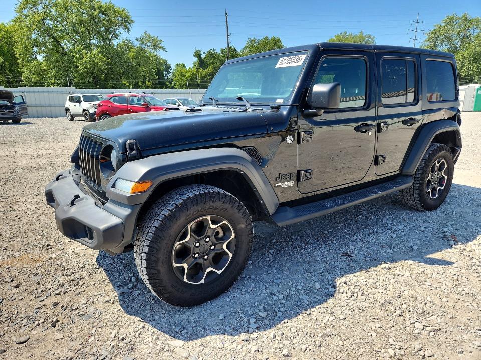 62788036 :رقم المزاد ، 1C4HJXDN4MW737686 vin ، 2021 Jeep Wrangler Unlimited مزاد بيع
