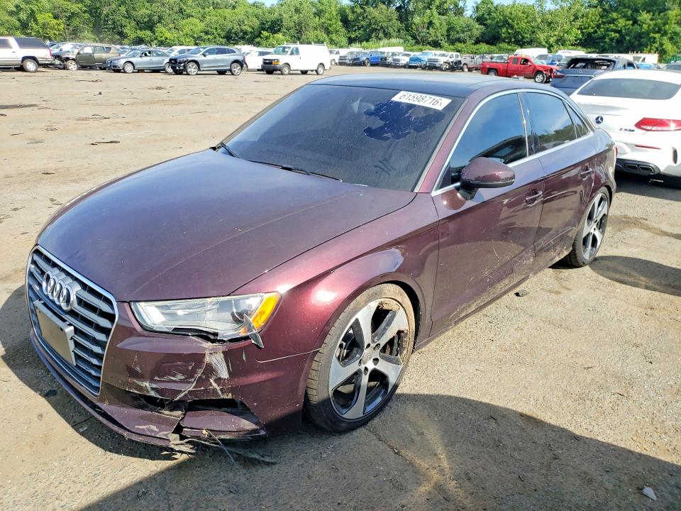 61598716 :رقم المزاد ، WAUEFGFF1F1029595 vin ، 2015 Audi A3 مزاد بيع