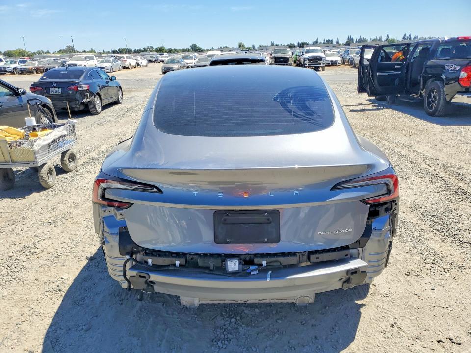 59814466 :رقم المزاد ، 5YJ3E1EB7SF963996 vin ، 2025 Tesla Model 3 مزاد بيع