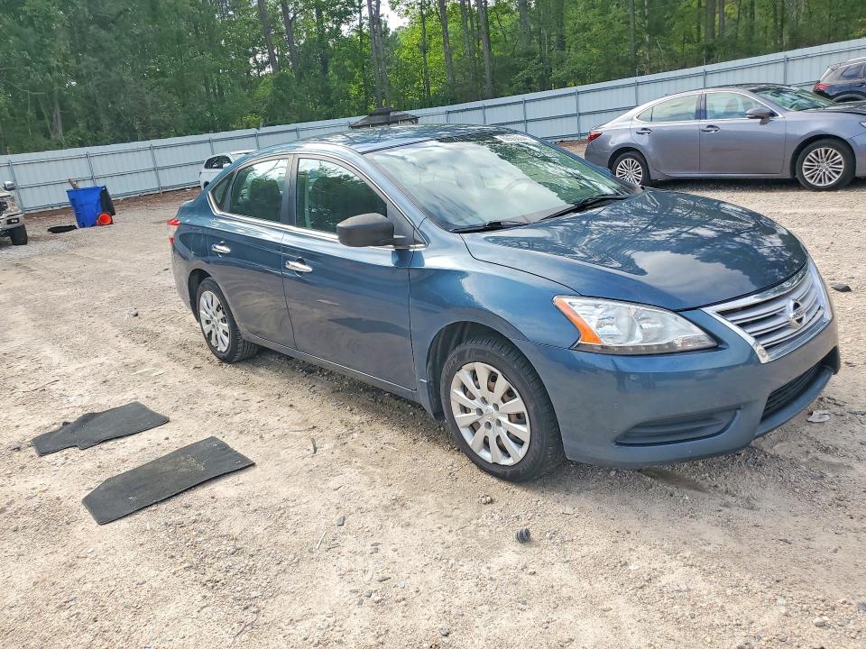 2015 Nissan Sentra მანქანა იყიდება აუქციონზე, vin: 3N1AB7AP0FL677373, აუქციონის ნომერი: 60550946