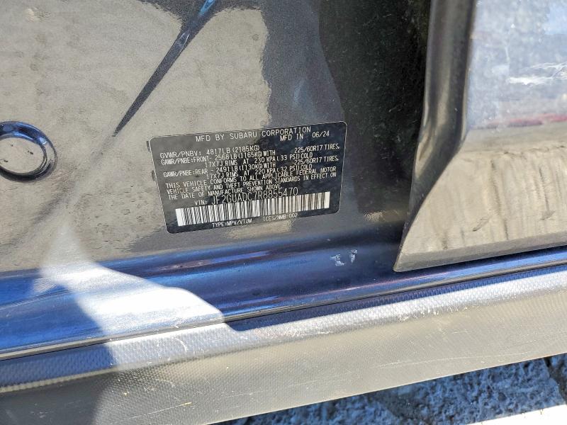 2024 Subaru Crosstrek მანქანა იყიდება აუქციონზე, vin: JF2GUADC7R8855470, აუქციონის ნომერი: 61640506