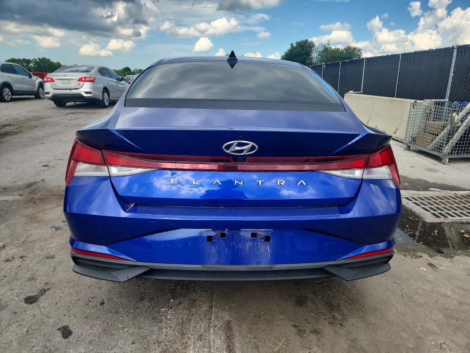 60025536 :رقم المزاد ، KMHLM4AG4NU312967 vin ، 2022 Hyundai Elantra مزاد بيع