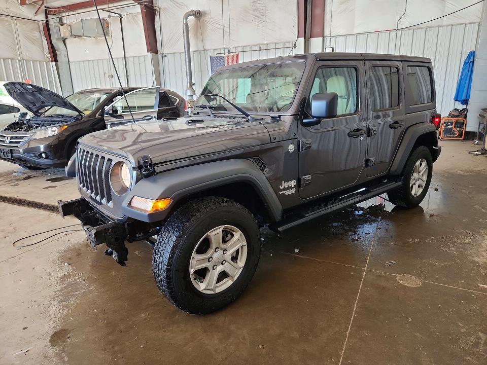 2018 Jeep Wrangler Unlimited მანქანა იყიდება აუქციონზე, vin: 1C4HJXDG0JW161267, აუქციონის ნომერი: 85627955