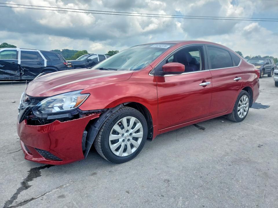 2016 Nissan Sentra მანქანა იყიდება აუქციონზე, vin: 3N1AB7AP1GY328520, აუქციონის ნომერი: 61634376