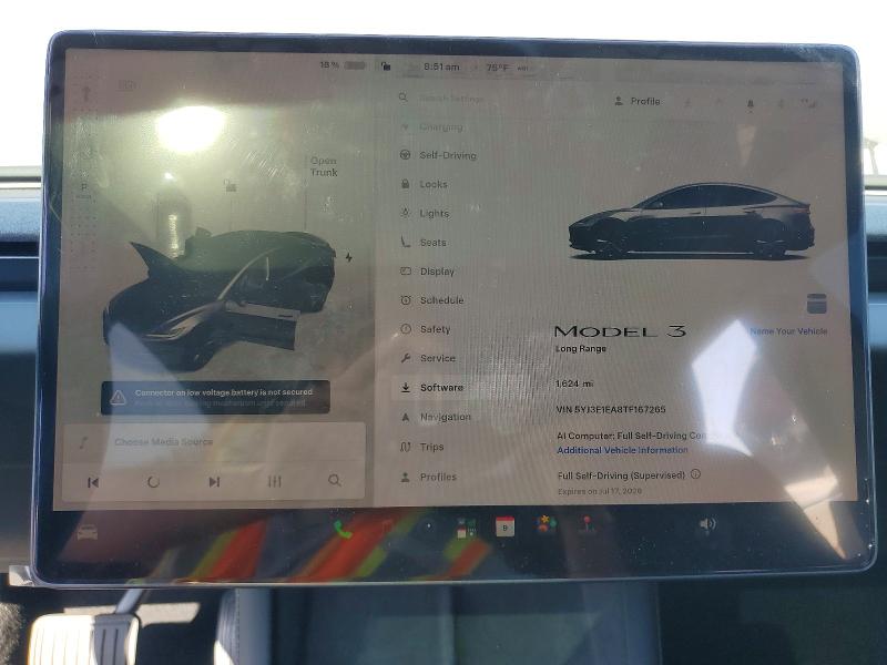 60077996 :رقم المزاد ، 5YJ3E1EA8TF167265 vin ، 2026 Tesla Model 3 مزاد بيع