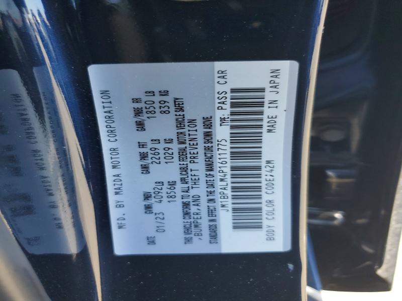 Продажа на аукционе авто 2023 Mazda 3, vin: JM1BPALM4P1611775, номер лота: 62914236