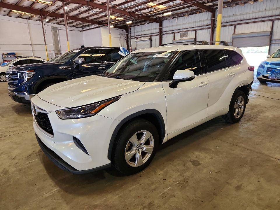 2021 Toyota Highlander მანქანა იყიდება აუქციონზე, vin: 5TDCZRAH3MS043018, აუქციონის ნომერი: 59970846