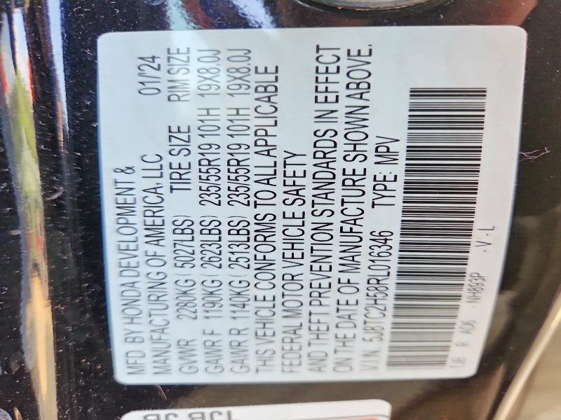 Продажа на аукционе авто 2024 Acura Rdx, vin: 5J8TC2H58RL016346, номер лота: 61536346
