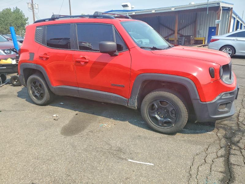 2017 Jeep Renegade მანქანა იყიდება აუქციონზე, vin: ZACCJBAB0HPG03784, აუქციონის ნომერი: 59222416