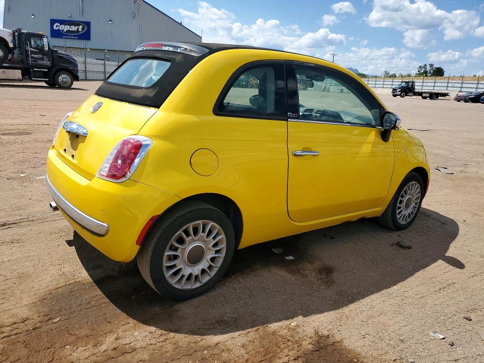 Aukcja sprzedaży 2015 Fiat 500, vin: 3C3CFFER1FT741473, numer aukcji: 61609096