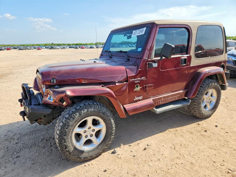 Продаж на аукціоні авто 2001 Jeep Wrangler / Tj, vin: 1J4FA59S31P336320, номер лоту: 63172546