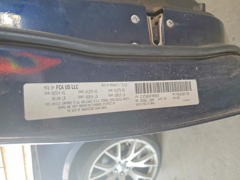 Aukcja sprzedaży 2015 Dodge Charger, vin: 2C3CDXBGXFH858525, numer aukcji: 62317506