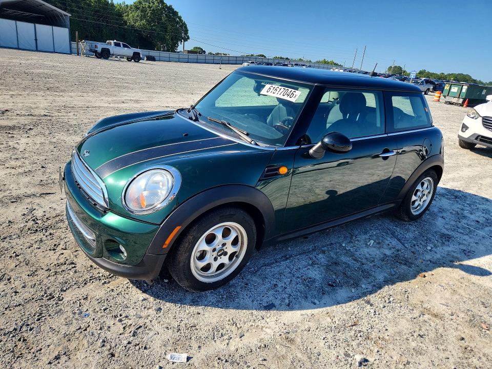 Продажа на аукционе авто 2012 Mini Cooper, vin: WMWSU3C55CT367904, номер лота: 61617046