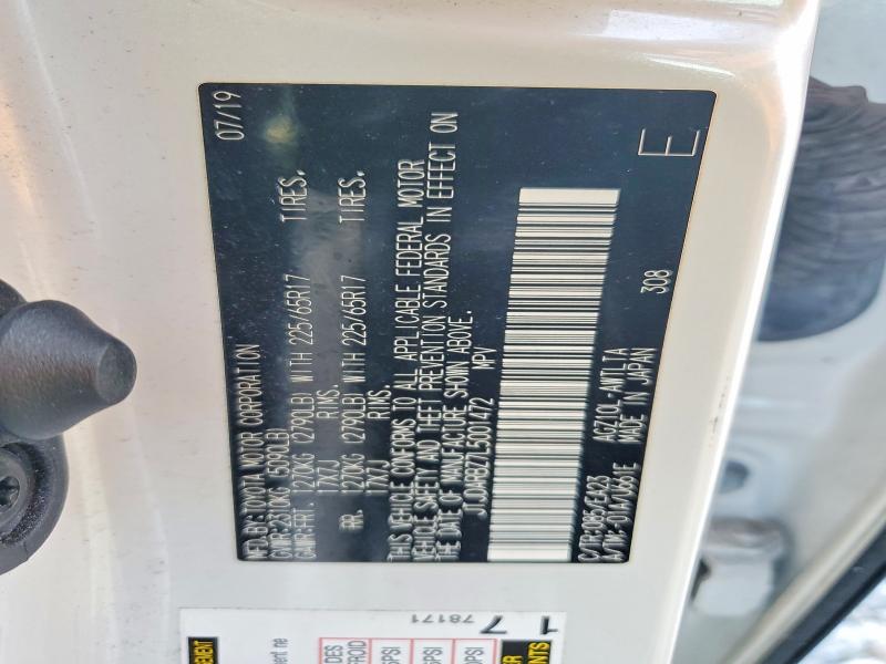 60941556 :رقم المزاد ، JTJDARBZ7L5001472 vin ، 2020 Lexus Nx مزاد بيع