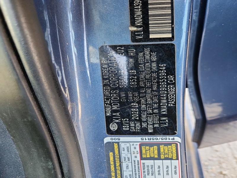 Aukcja sprzedaży 2016 Kia Rio, vin: KNADM4A39G6539646, numer aukcji: 63139376