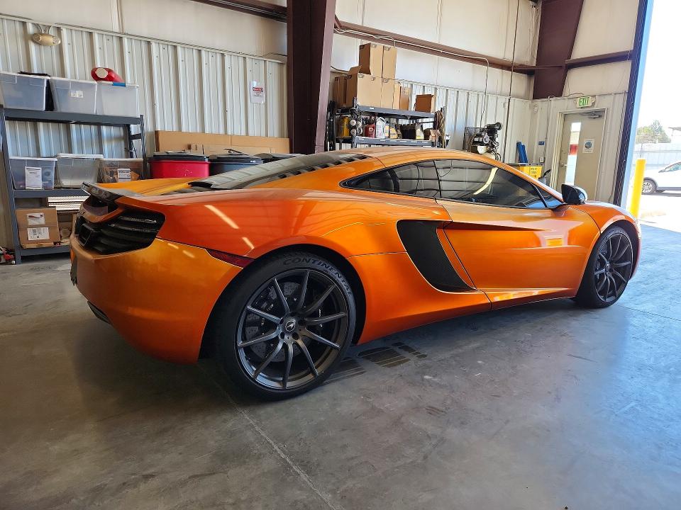 62593496 :رقم المزاد ، SBM11AAA0CW001706 vin ، 2012 Mclaren Automotive Mp4-12c مزاد بيع