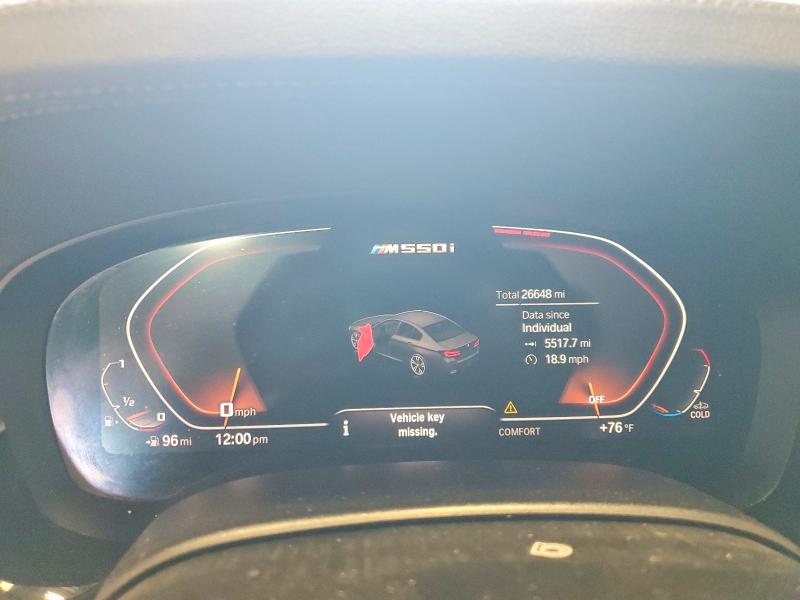 Aukcja sprzedaży 2023 Bmw M550xi, vin: WBA13BK01PCM43705, numer aukcji: 63038756