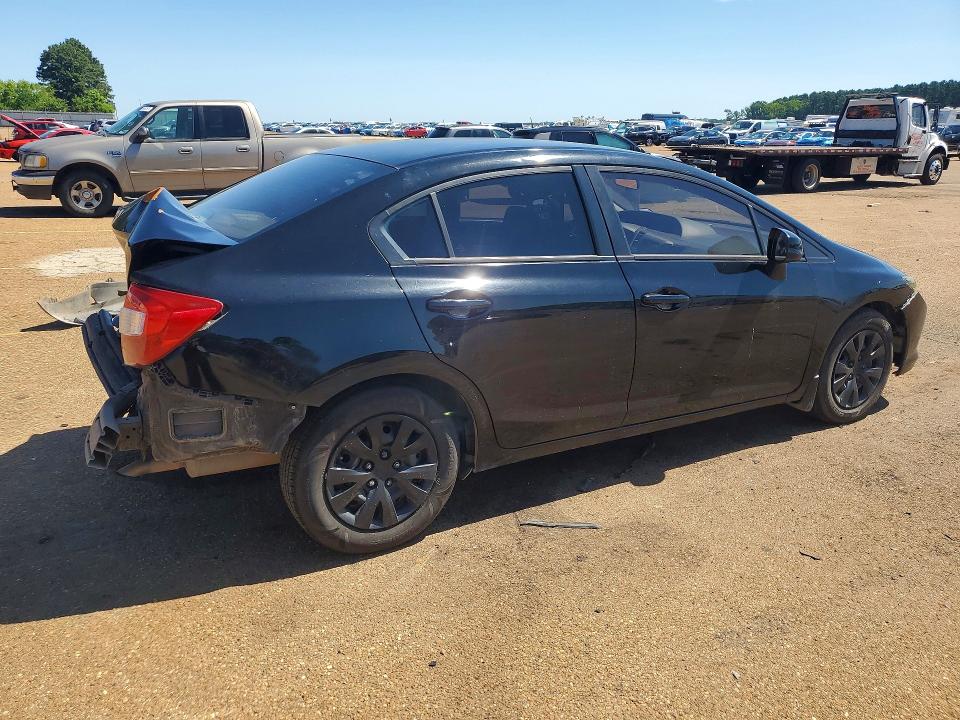 Продажа на аукционе авто 2012 Honda Civic, vin: 2HGFB2F53CH568358, номер лота: 60692756