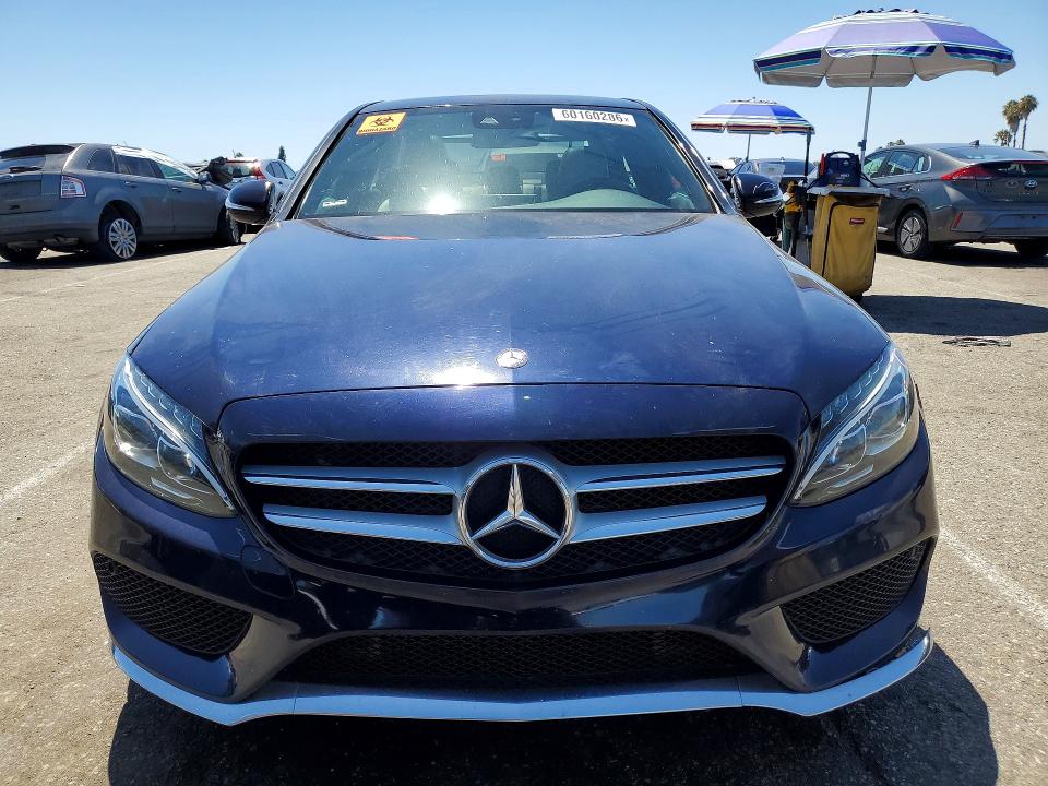 Auction sale of the 2015 Mercedes-benz C, vin: 55SWF4JBXFU054981, lot number: 60160286