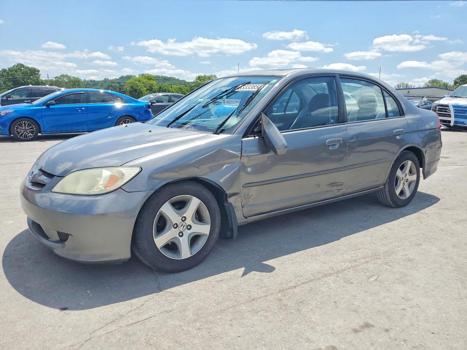 Продаж на аукціоні авто 2004 Honda Civic, vin: 2HGES26744H550790, номер лоту: 63333856
