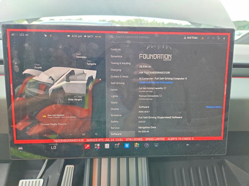 Aukcja sprzedaży 2024 Tesla Cybertruck, vin: 7G2CEHED5RA021539, numer aukcji: 61570916
