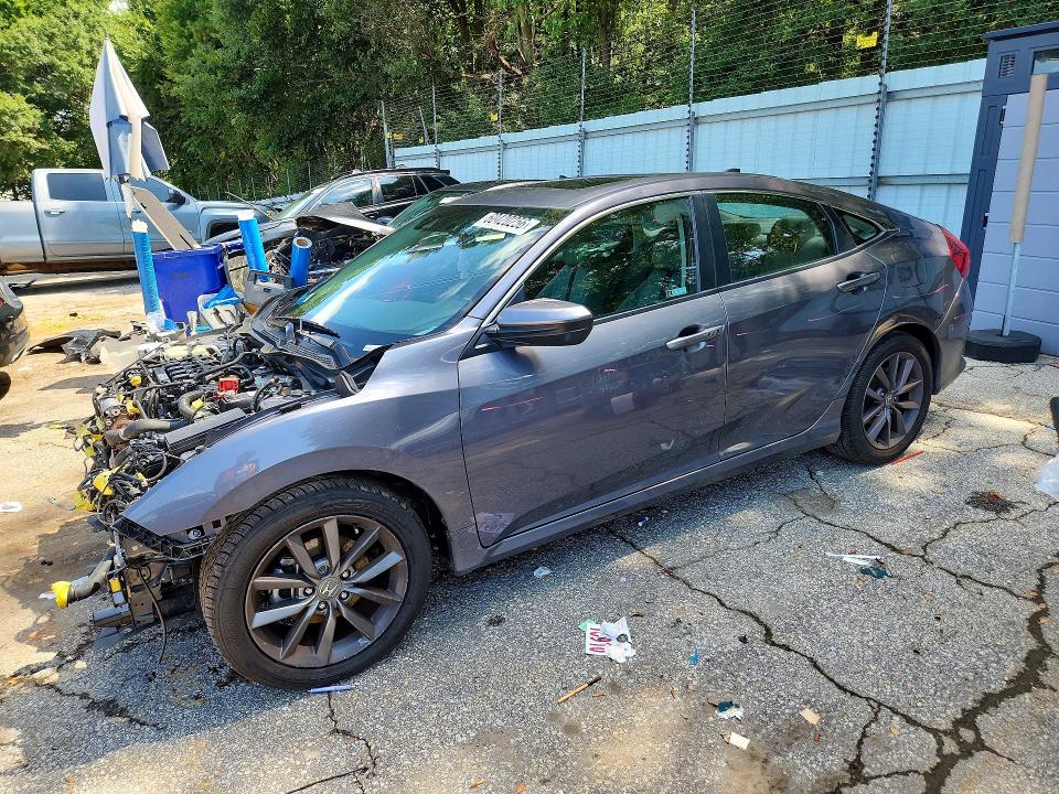 2020 Honda Civic მანქანა იყიდება აუქციონზე, vin: 19XFC1F30LE004120, აუქციონის ნომერი: 60420256