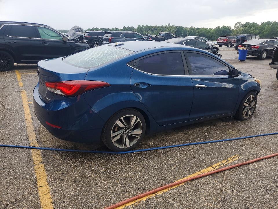 61887456 :رقم المزاد ، KMHDH4AE9EU156044 vin ، 2014 Hyundai Elantra مزاد بيع