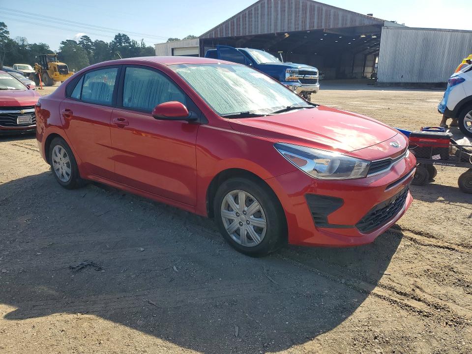 2021 Kia Rio მანქანა იყიდება აუქციონზე, vin: 3KPA24AD2ME384853, აუქციონის ნომერი: 60411306