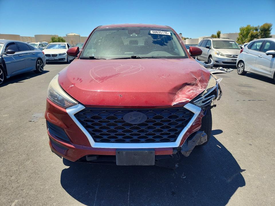 2019 Hyundai Tucson მანქანა იყიდება აუქციონზე, vin: KM8J23A41KU003191, აუქციონის ნომერი: 60635116