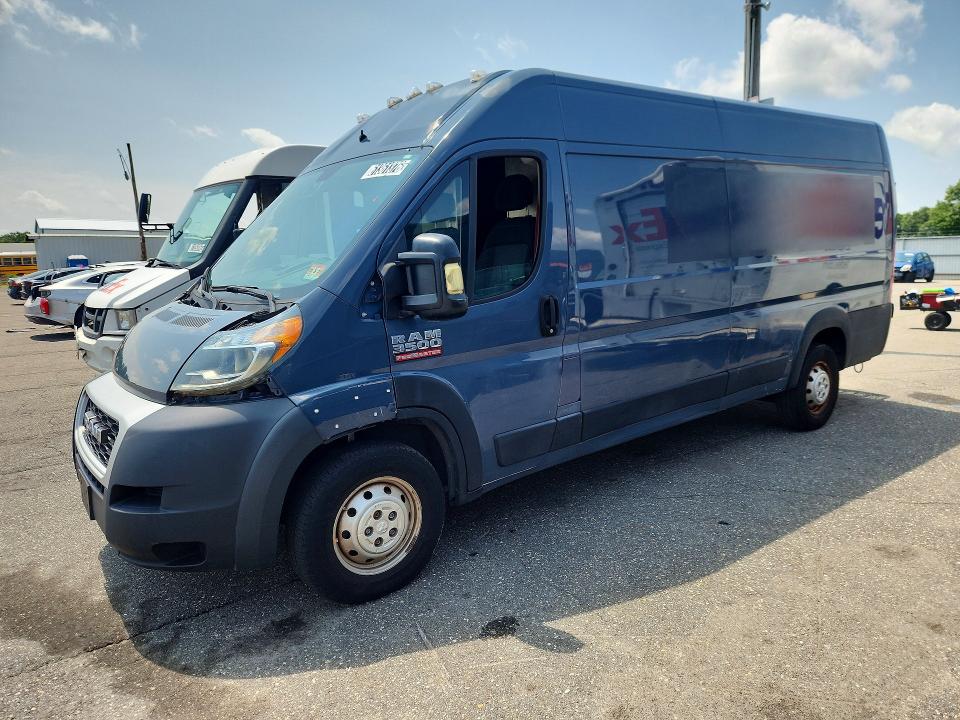 2020 Ram Promaster 3500 მანქანა იყიდება აუქციონზე, vin: 3C6URVJG1LE136155, აუქციონის ნომერი: 61361376