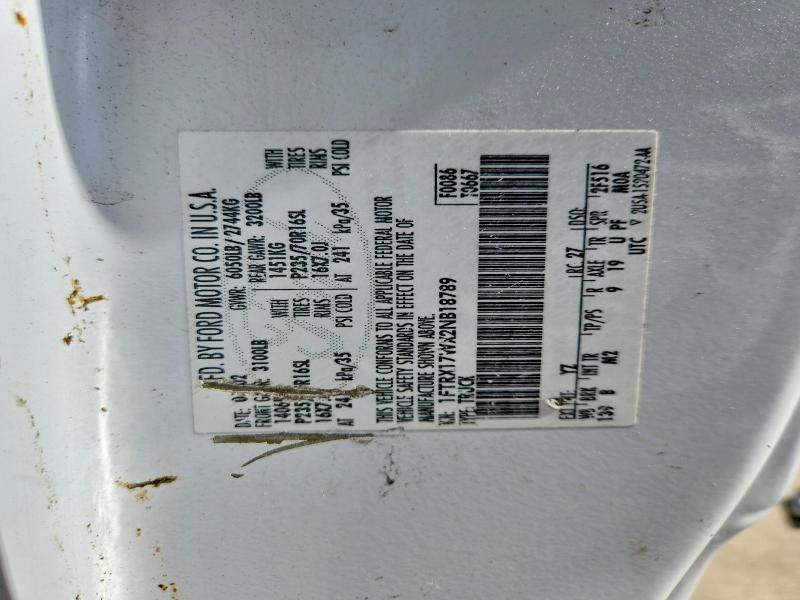 2002 Ford F150 მანქანა იყიდება აუქციონზე, vin: 1FTRX17WX2NB18789, აუქციონის ნომერი: 59886516