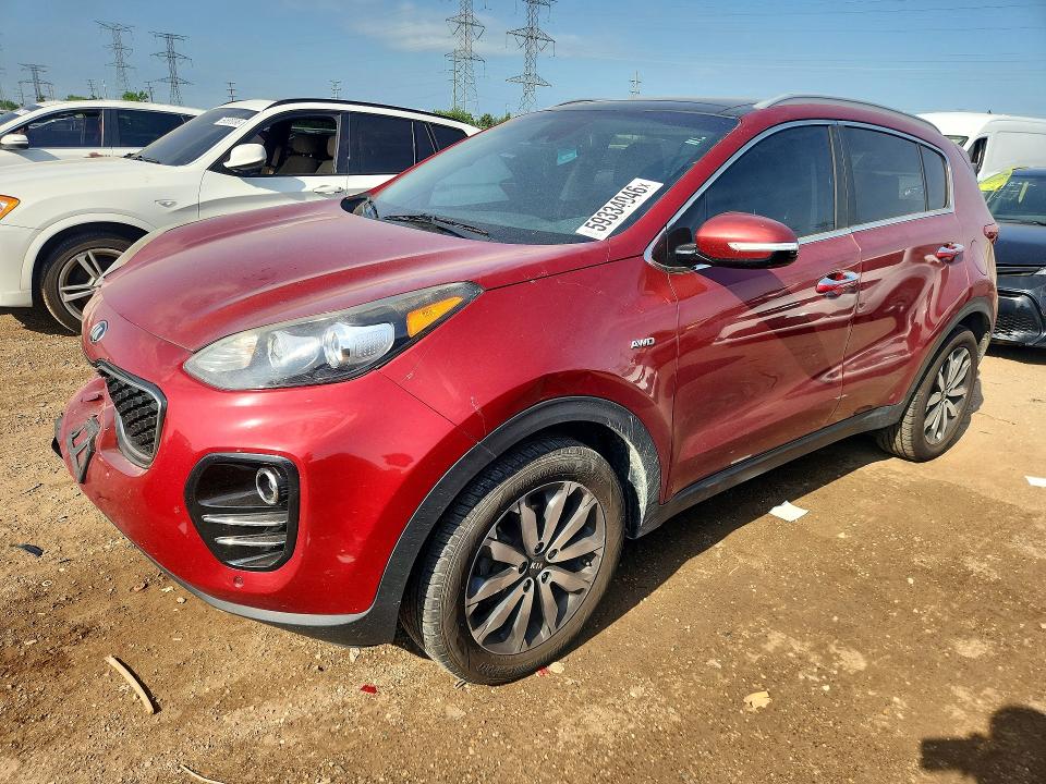 Продажа на аукционе авто 2017 Kia Sportage, vin: KNDPNCAC8H7167722, номер лота: 59334046