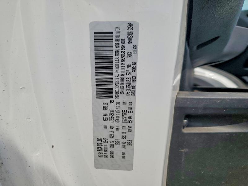 60441396 :رقم المزاد ، 3C6TRVCG2JE112727 vin ، 2018 Ram Promaster 2500 مزاد بيع