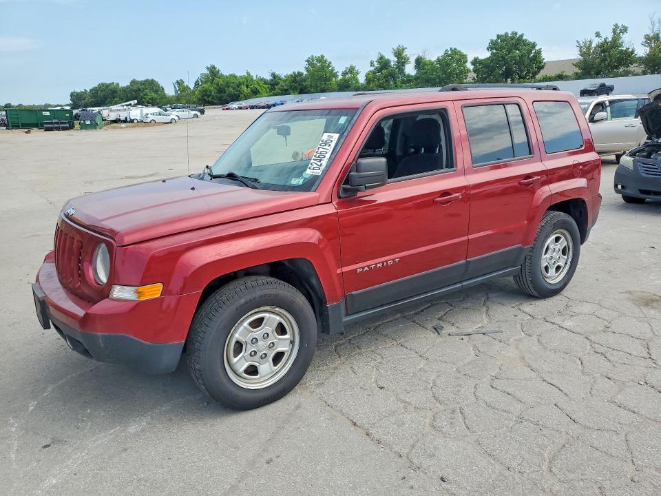 2015 Jeep Patriot მანქანა იყიდება აუქციონზე, vin: 1C4NJPBA8FD409611, აუქციონის ნომერი: 62466796