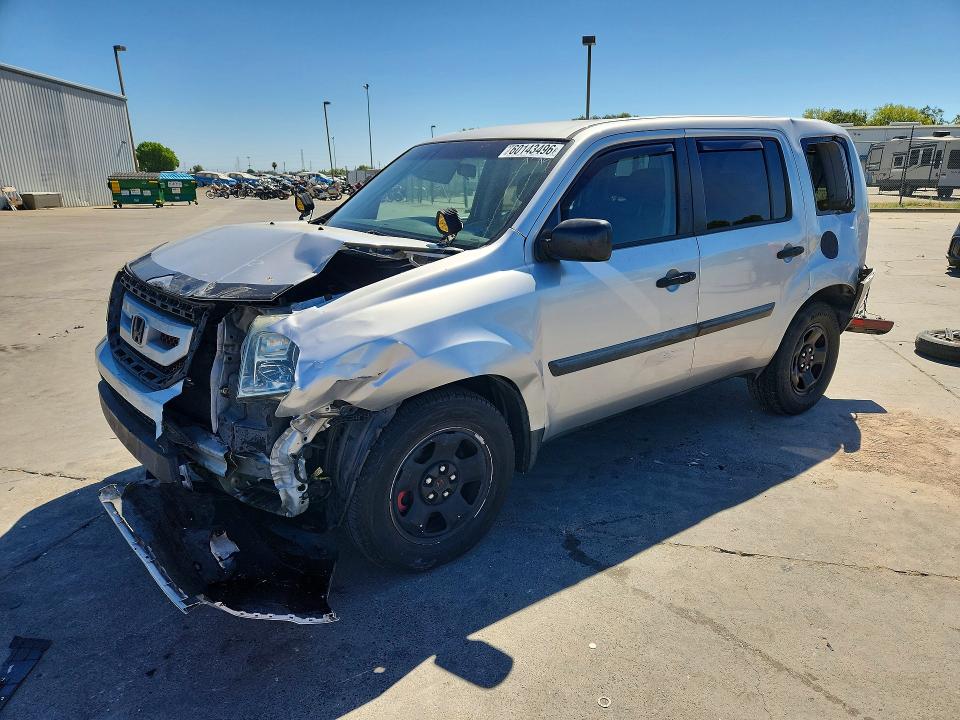 60143496 :رقم المزاد ، 5FNYF3H29BB053163 vin ، 2011 Honda Pilot مزاد بيع