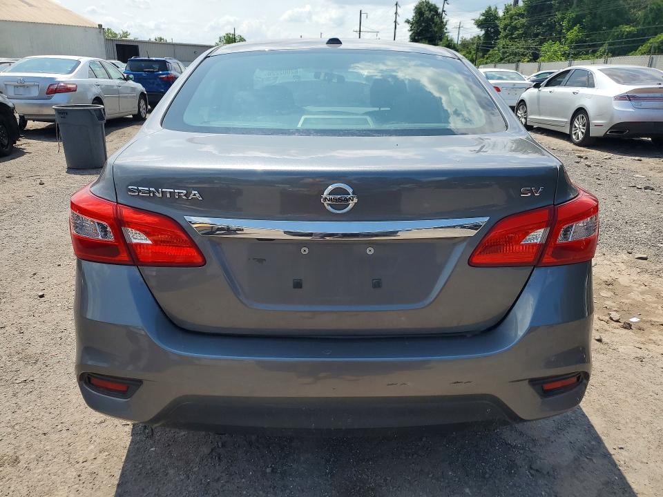 2019 Nissan Sentra მანქანა იყიდება აუქციონზე, vin: 3N1AB7AP1KL605902, აუქციონის ნომერი: 62002226