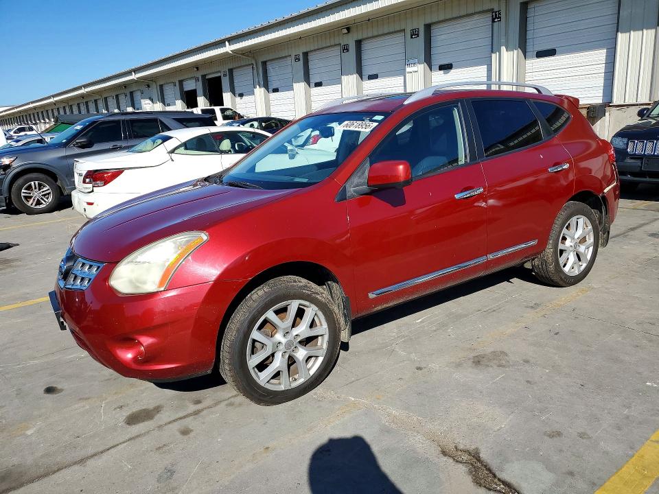60618956 :رقم المزاد ، JN8AS5MV3DW617935 vin ، 2013 Nissan Rogue مزاد بيع