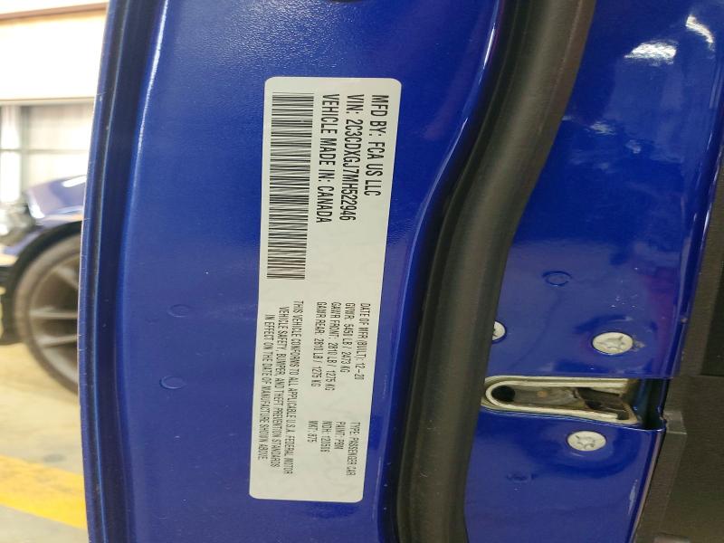 62107396 :رقم المزاد ، 2C3CDXGJ7MH522946 vin ، 2021 Dodge Charger مزاد بيع