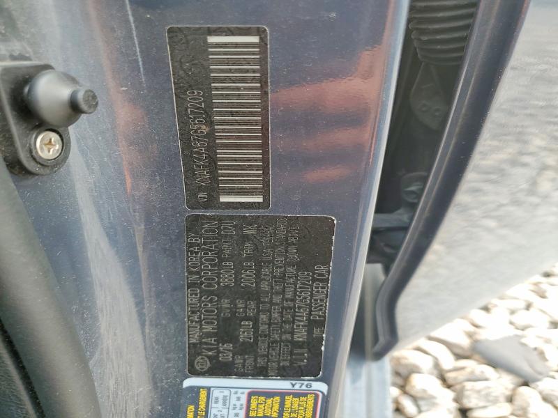 Продажа на аукционе авто 2016 Kia Forte, vin: KNAFK4A67G5617209, номер лота: 61144566