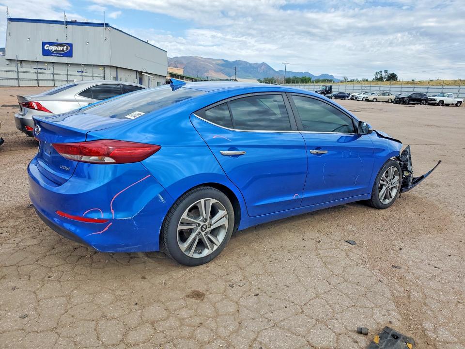Продаж на аукціоні авто 2017 Hyundai Elantra, vin: KMHD84LF0HU359799, номер лоту: 61795306