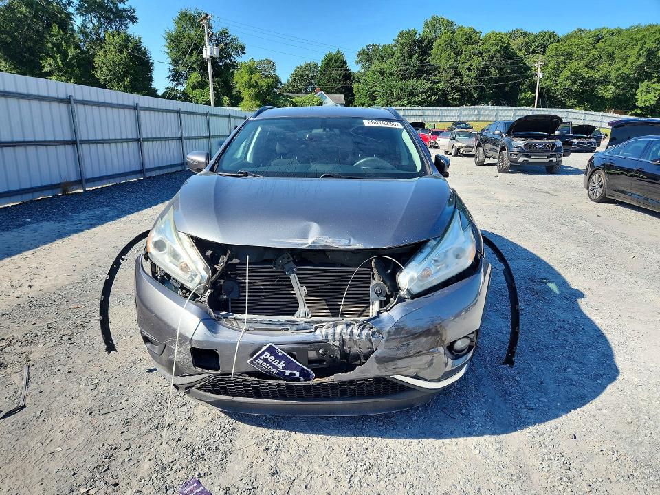 2016 Nissan Murano მანქანა იყიდება აუქციონზე, vin: 5N1AZ2MG2GN113888, აუქციონის ნომერი: 60070286