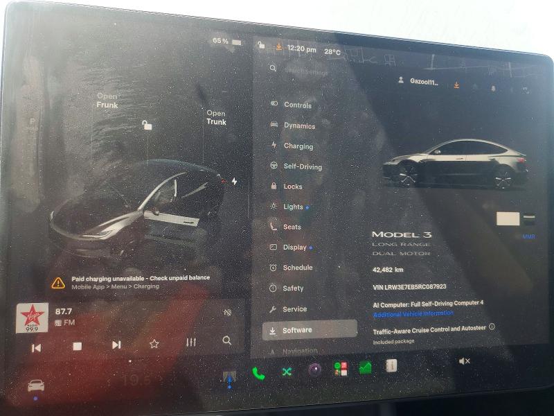 Продажа на аукционе авто 2024 Tesla Model 3, vin: LRW3E7EB5RC087923, номер лота: 61316706
