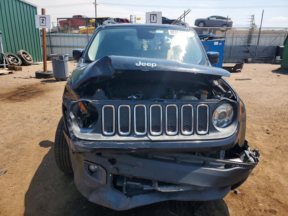 Продаж на аукціоні авто 2017 Jeep Renegade, vin: ZACCJBBB3HPG37197, номер лоту: 59261456